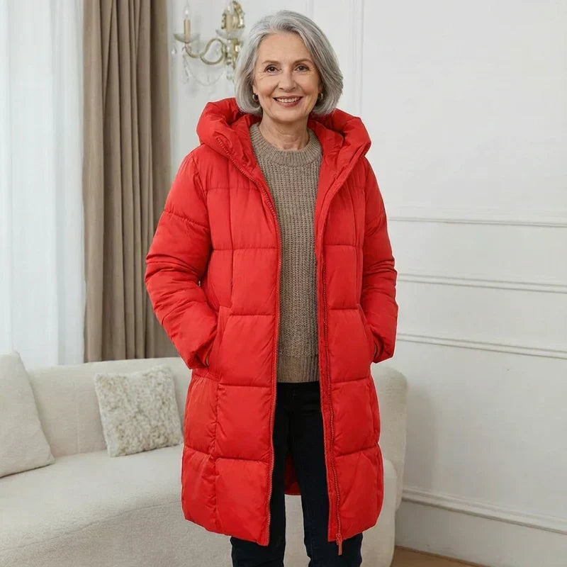 Hooded Quilted Winter Jacket
