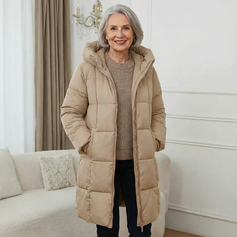 Hooded Quilted Winter Jacket