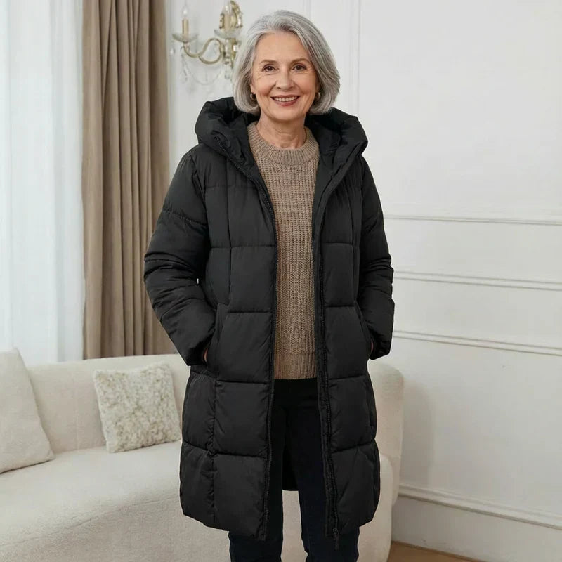 Hooded Quilted Winter Jacket