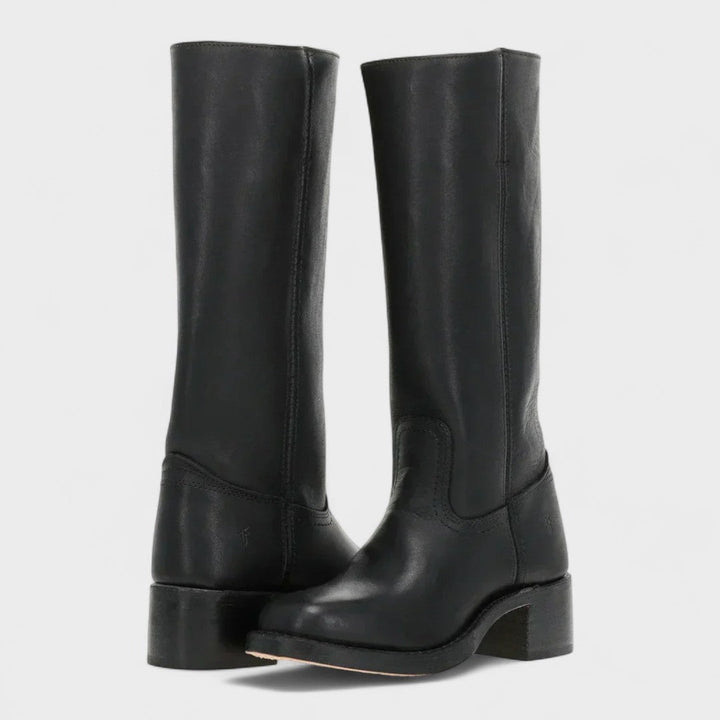 Leather Tall Boots