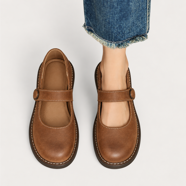 Cushioned Mary Jane Shoes