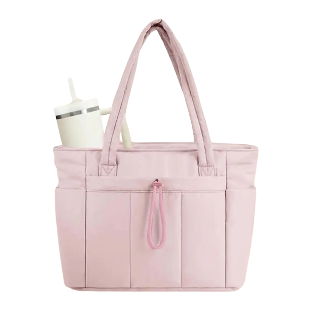 Quilted Large Capacity Tote Bag