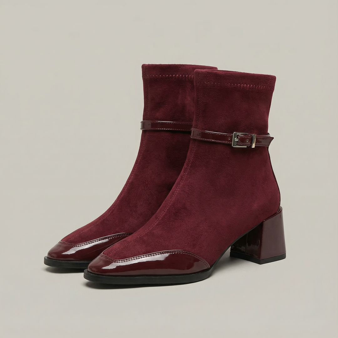 Eco-Suede Ankle Boots