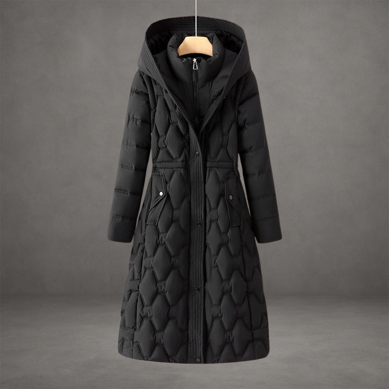 Longline Hooded Down Coat