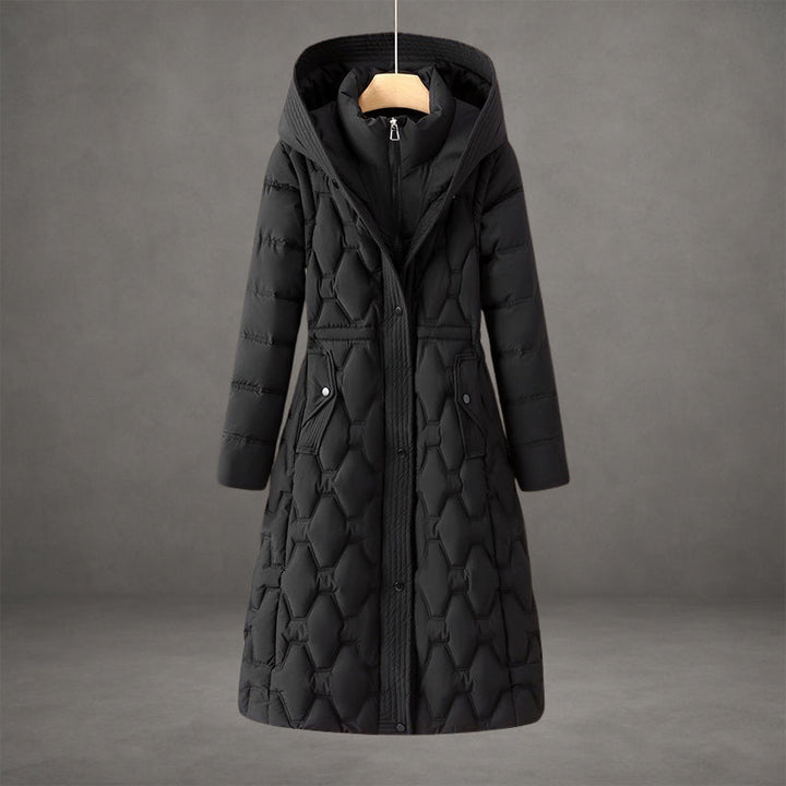 Longline Hooded Down Coat