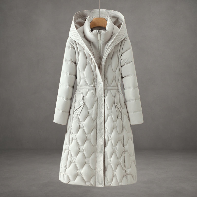 Longline Hooded Down Coat