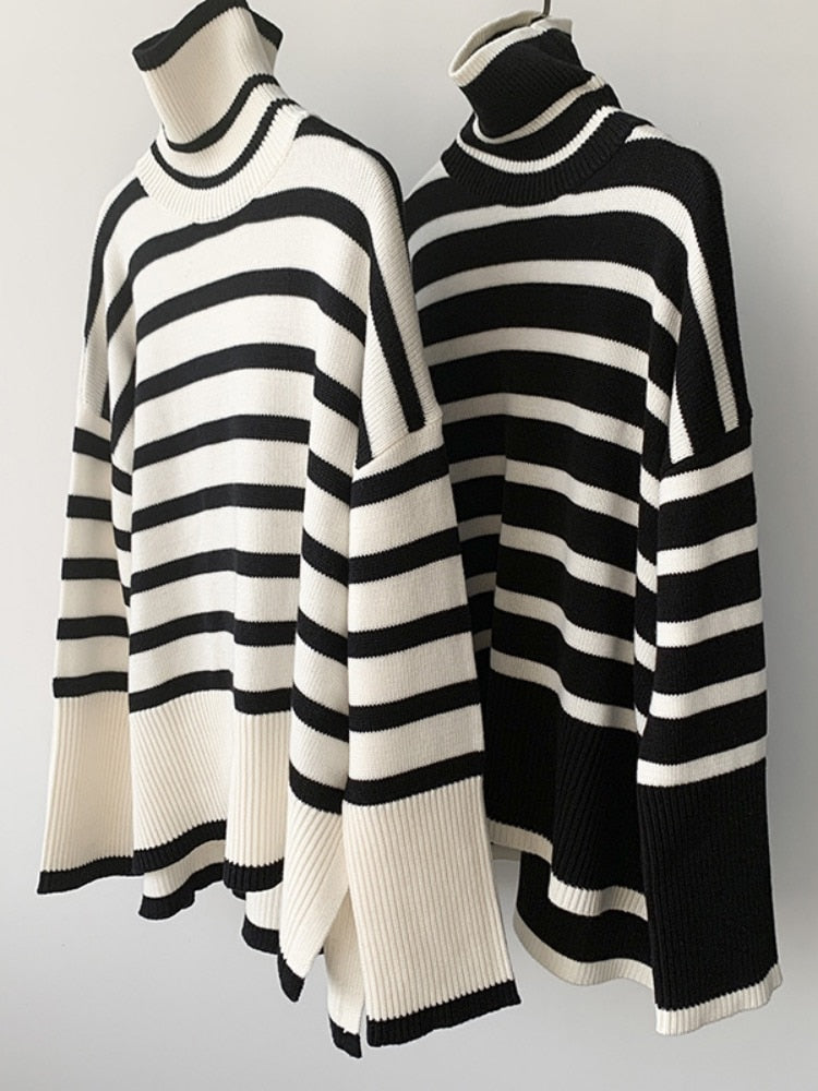 Effortless Striped Sweater