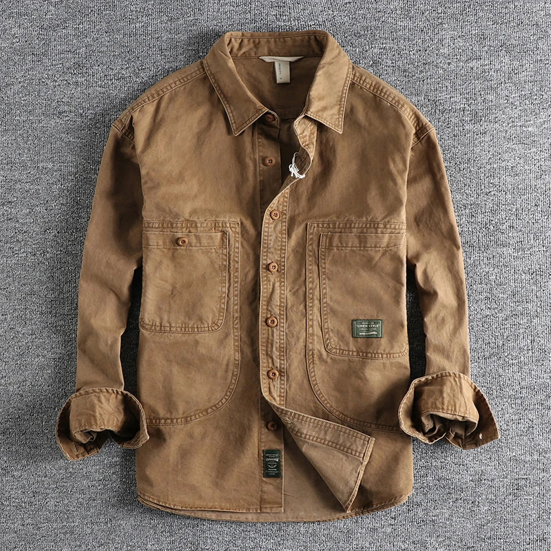Vintage Washed Work Shirt