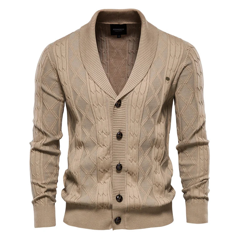 Men’s Button-Up Cardigan