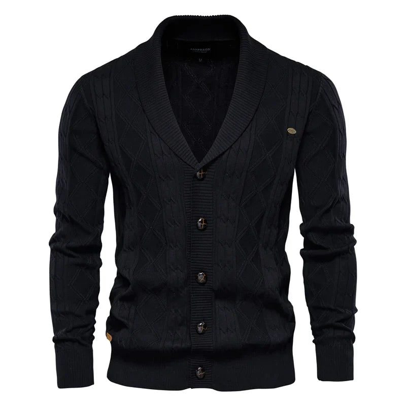 Men’s Button-Up Cardigan