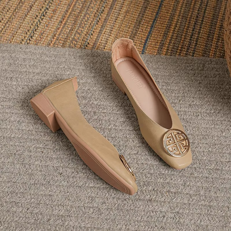 Leather Flats Ariel