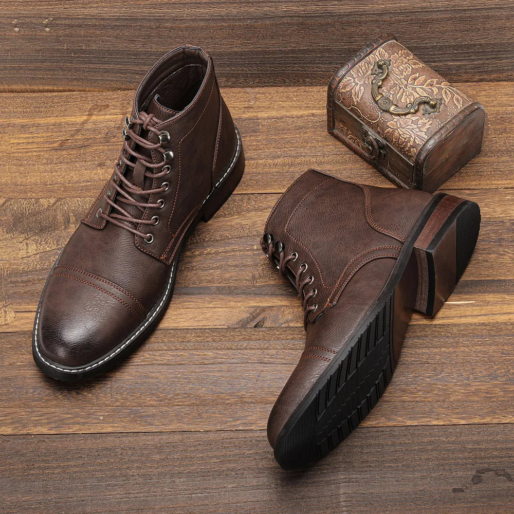 Vintage-Derby Boots