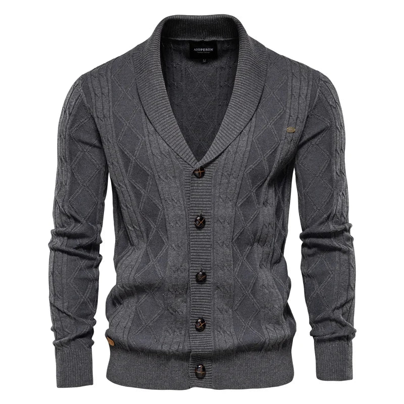 Men’s Button-Up Cardigan