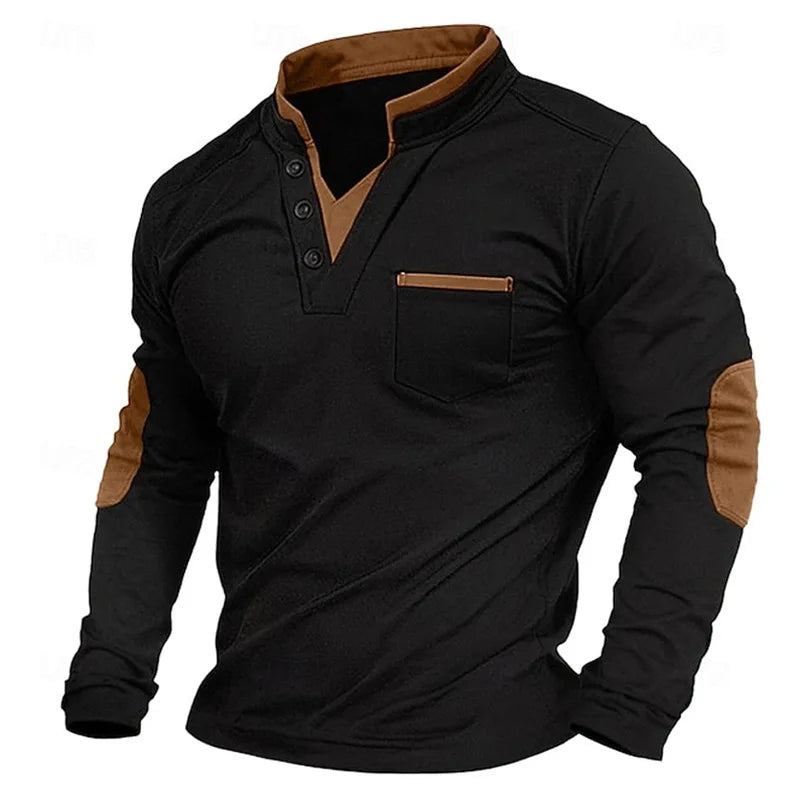 Classic Button-Collar Sweater