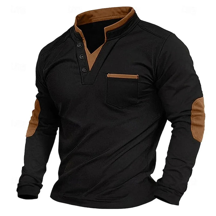Classic Button-Collar Sweater