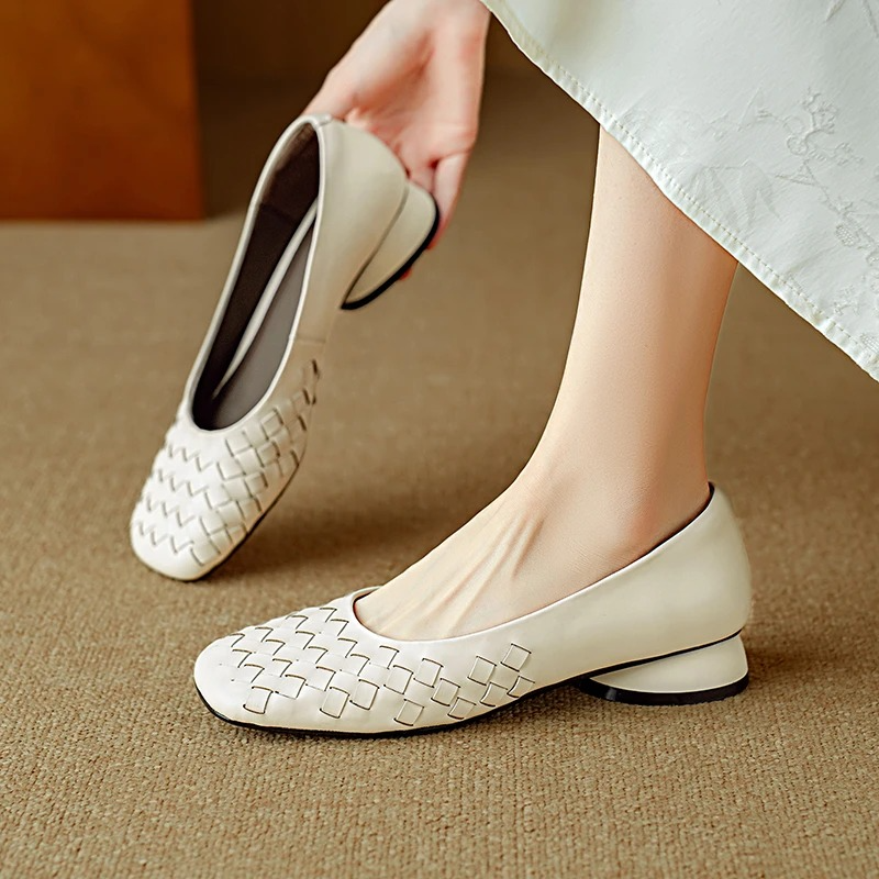 Leather Flats Laica