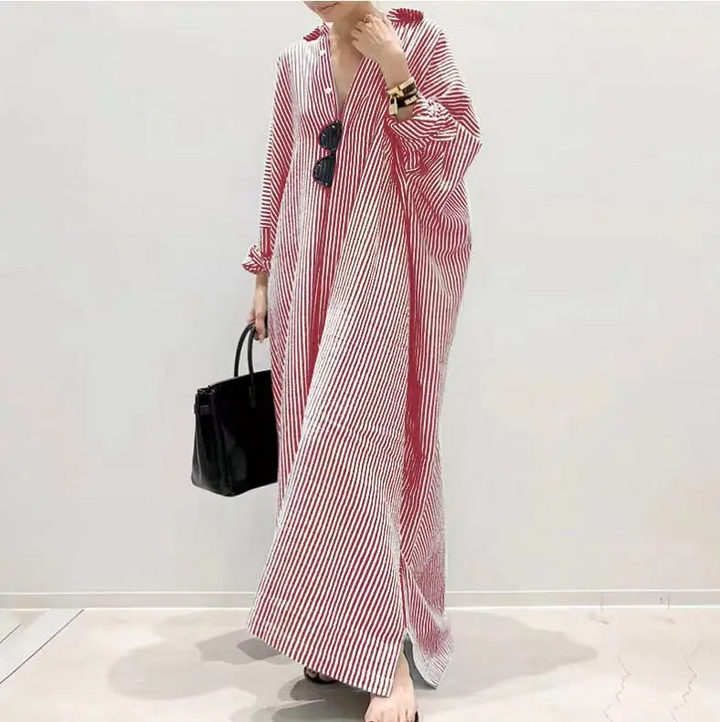Slightly oversized shirt dress