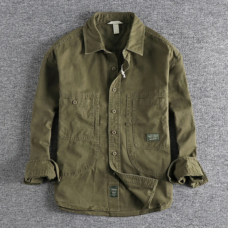 Vintage Washed Work Shirt