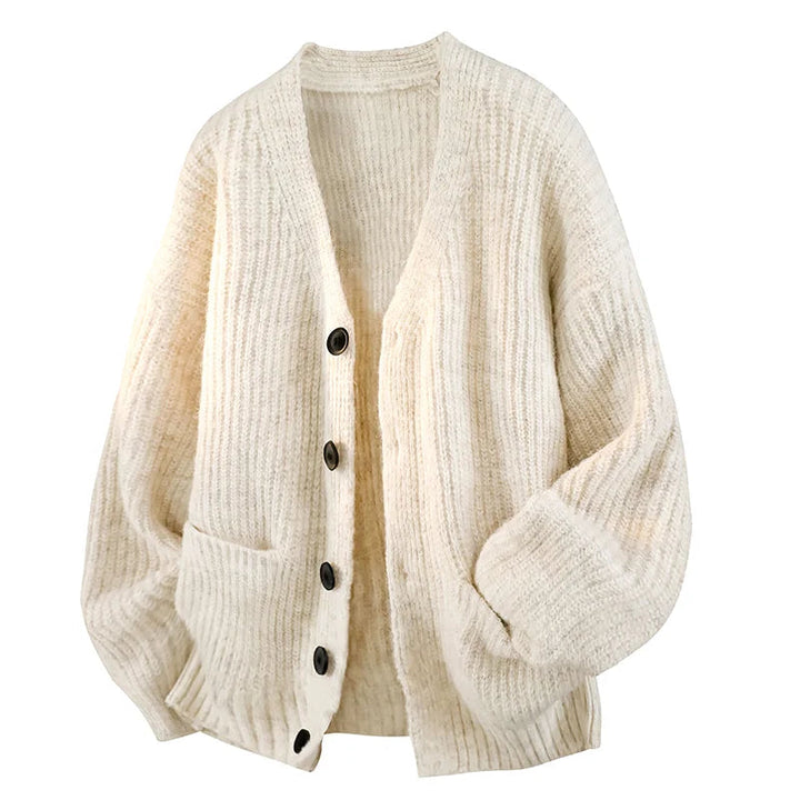 Oversized V-Neck Cardigan