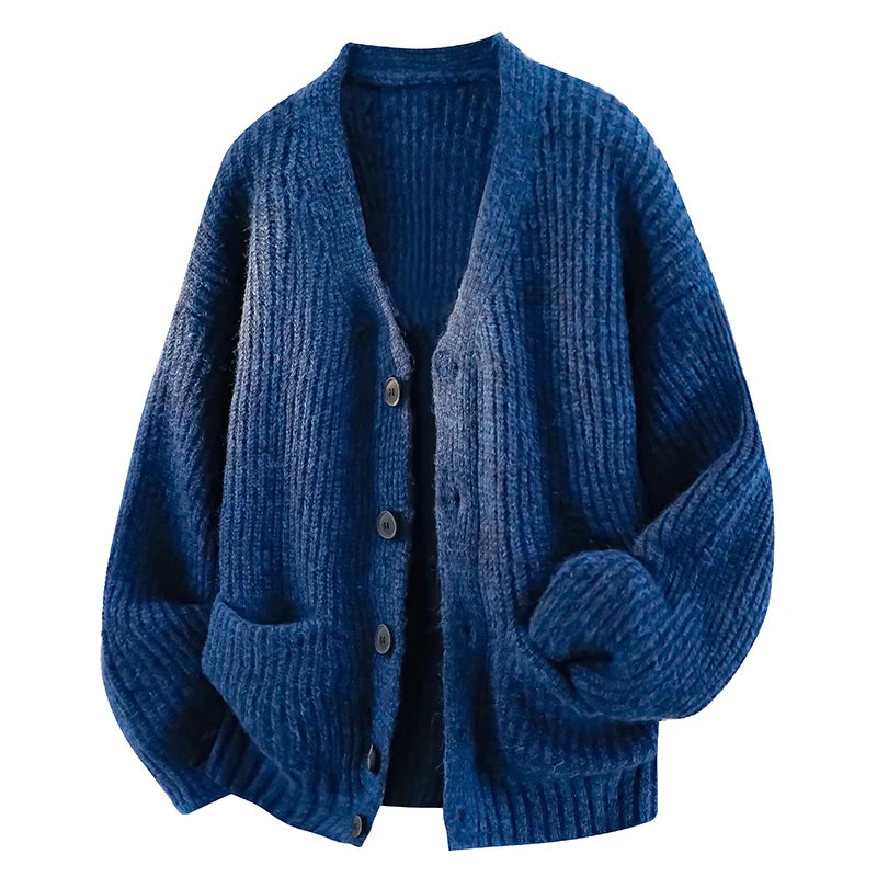 Oversized V-Neck Cardigan