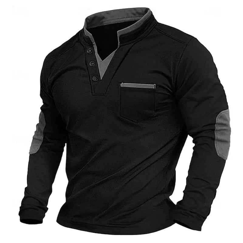 Classic Button-Collar Sweater