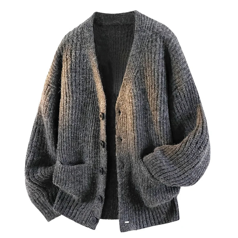 Oversized V-Neck Cardigan