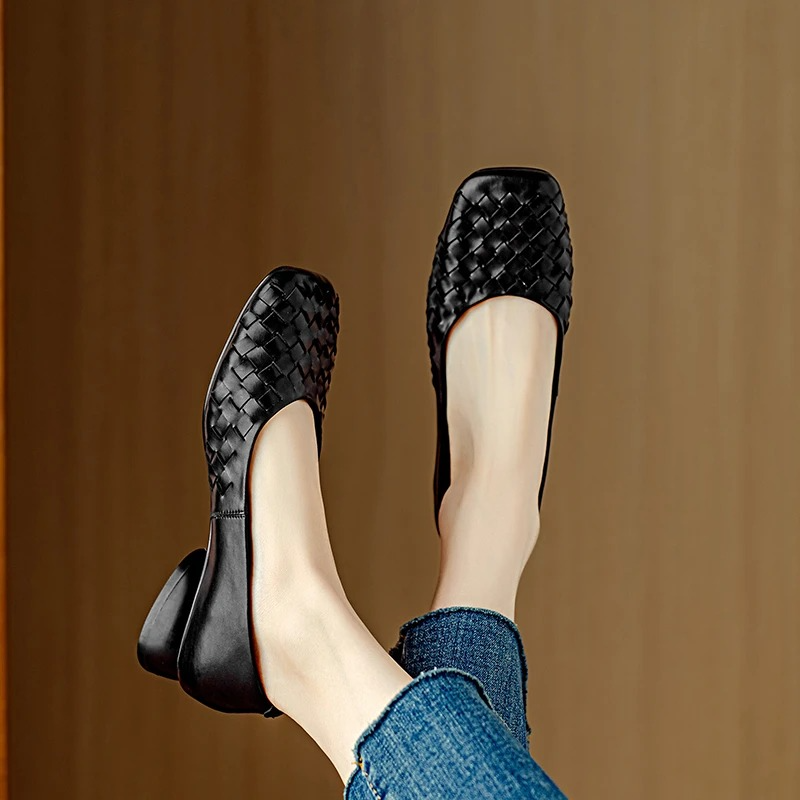 Leather Flats Laica