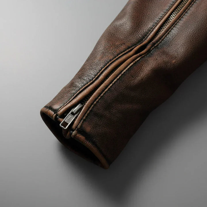 Premium Leather Moto Jacket