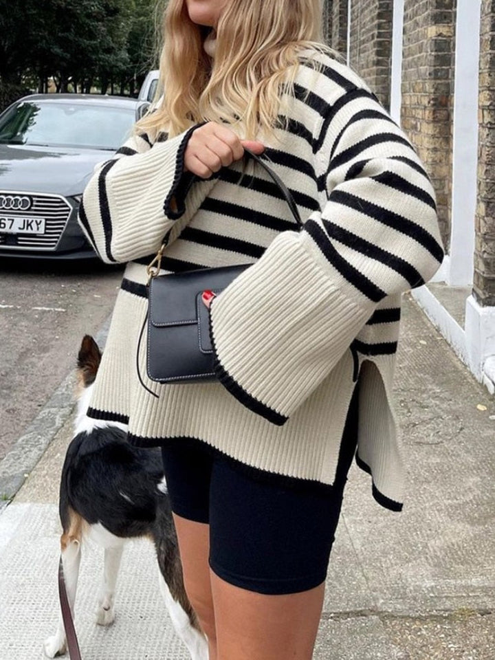 Effortless Striped Sweater