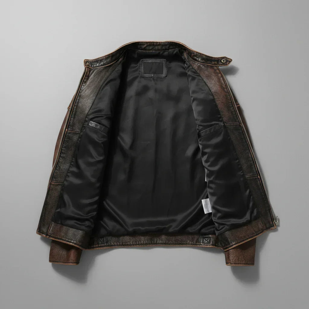 Premium Leather Moto Jacket