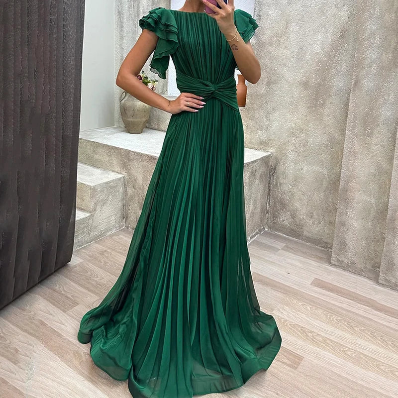 Dress Pleated Evening