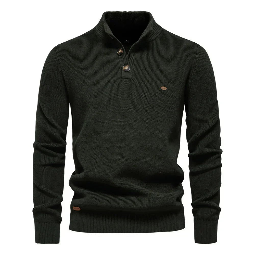 Men’s Button-Up Sweater