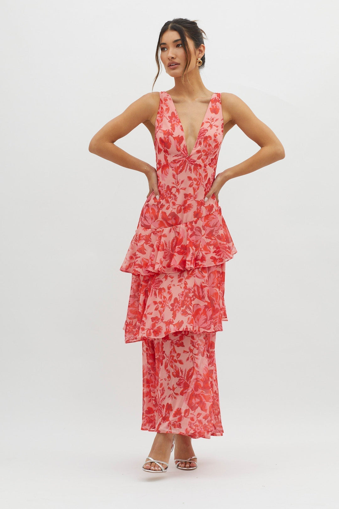 Bloom Shift Midi Dress