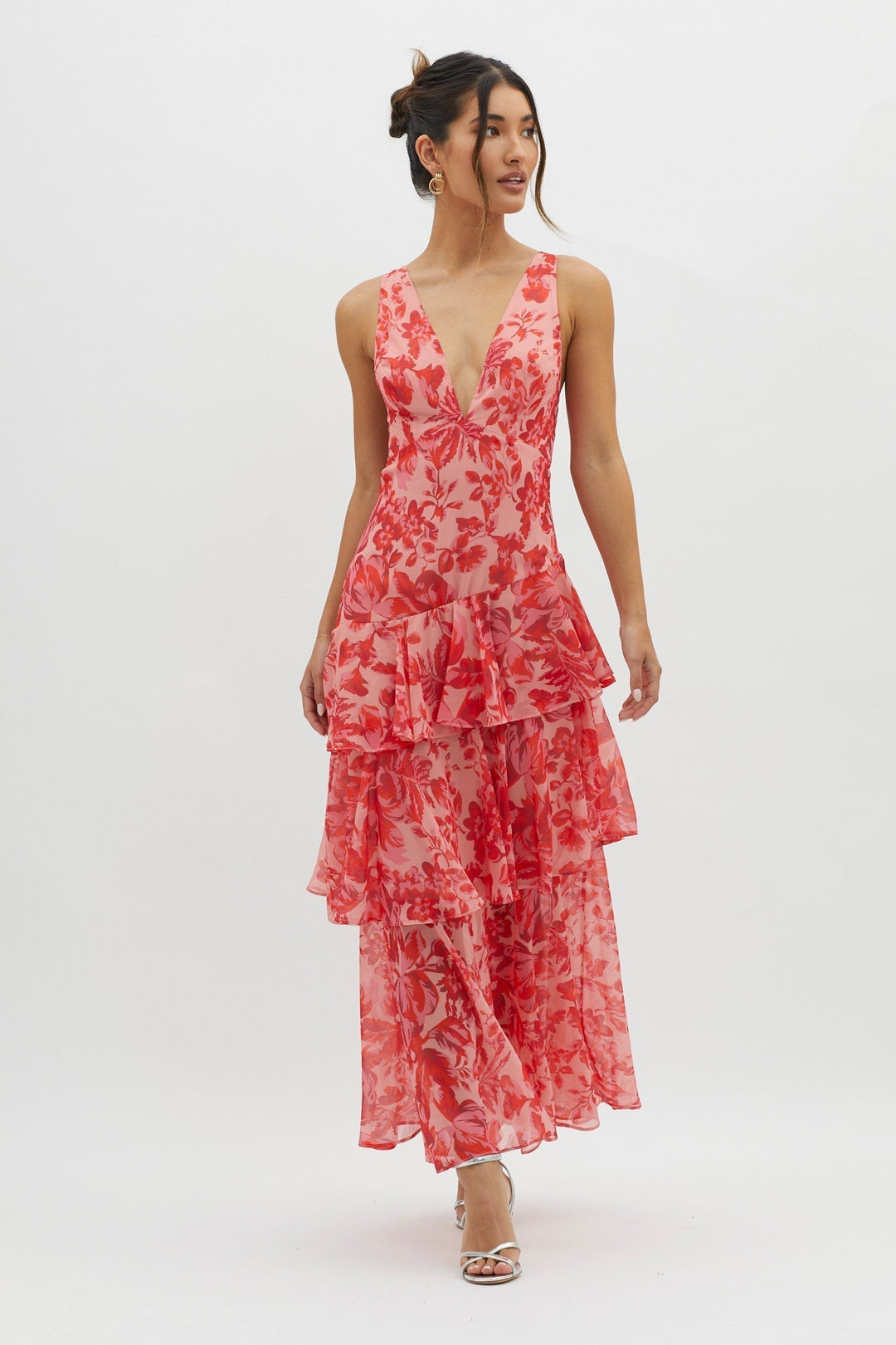 Bloom Shift Midi Dress
