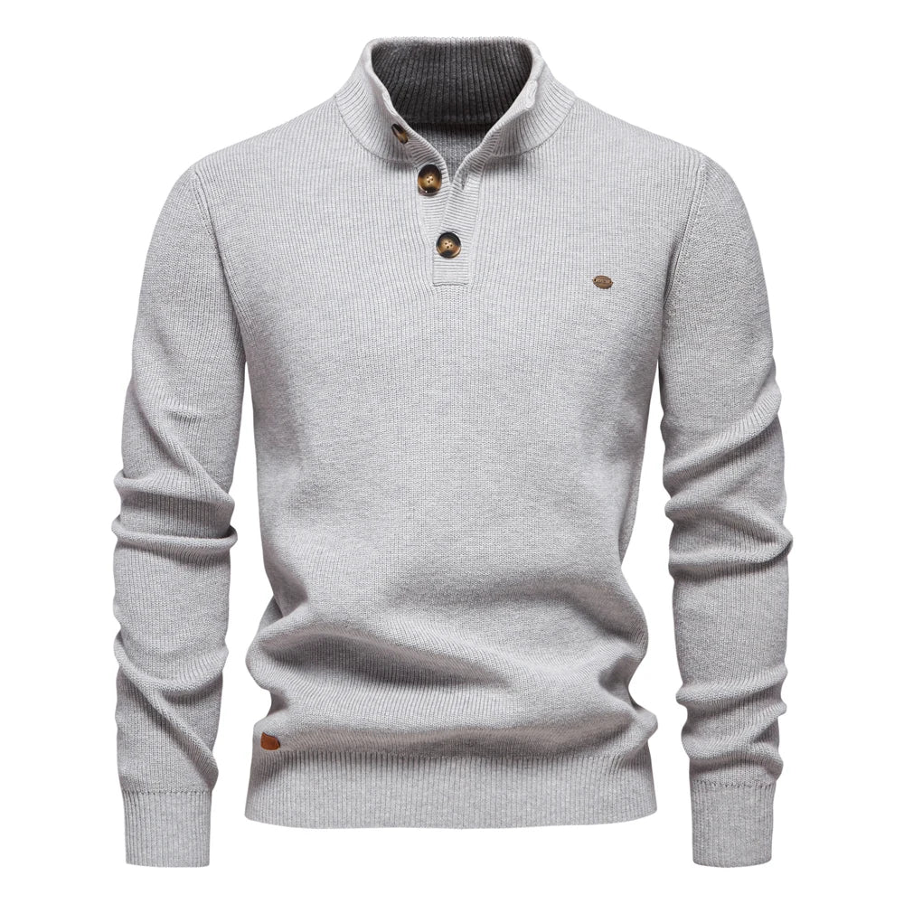 Men’s Button-Up Sweater
