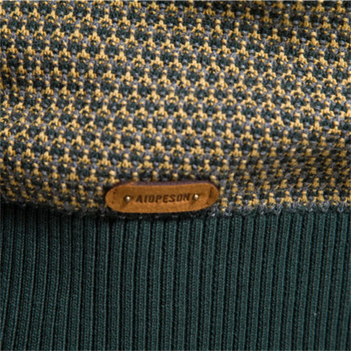 Men’s Checkered Sweater