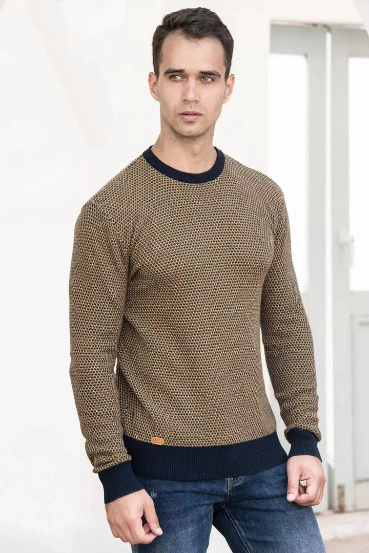 Men’s Checkered Sweater