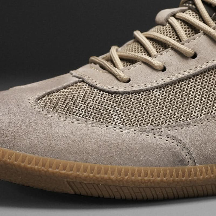 Natural Leather Casual Sneakers