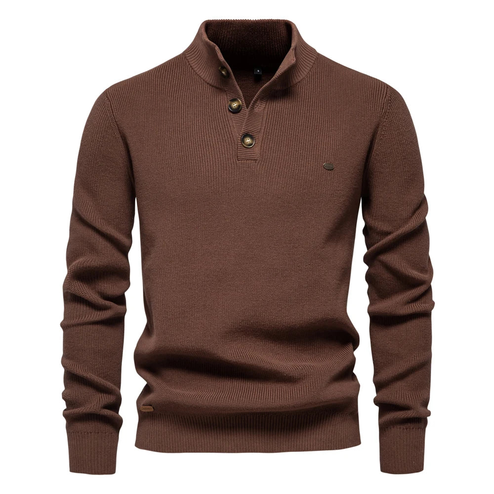 Men’s Button-Up Sweater