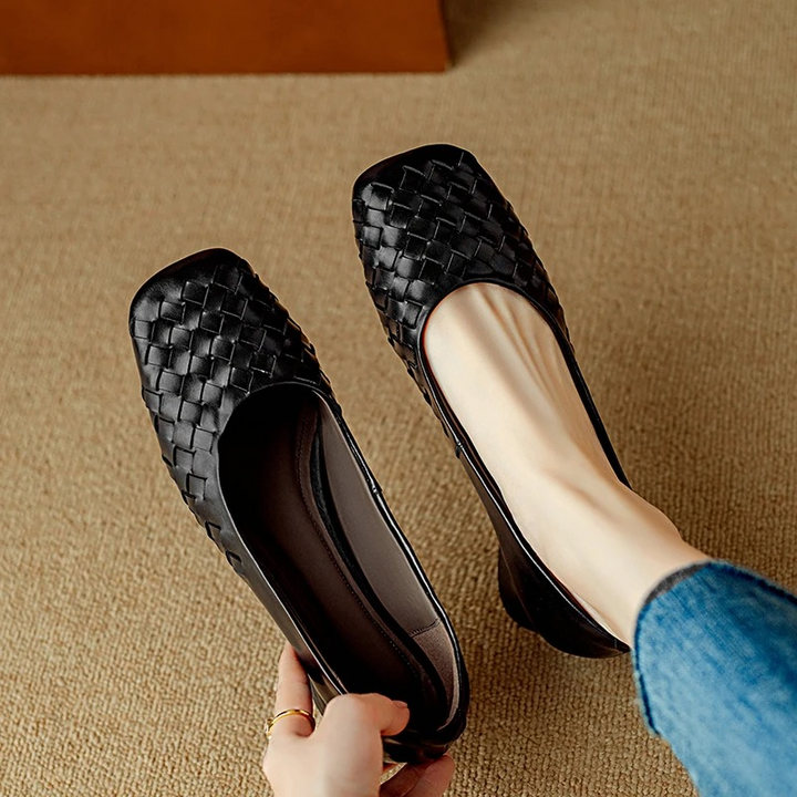 Leather Flats Laica