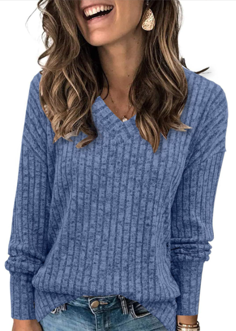 Oversized V-Neck Sweater