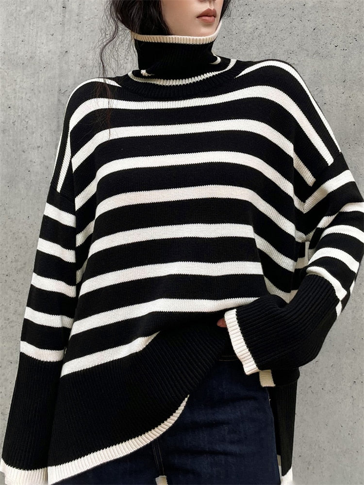 Effortless Striped Sweater