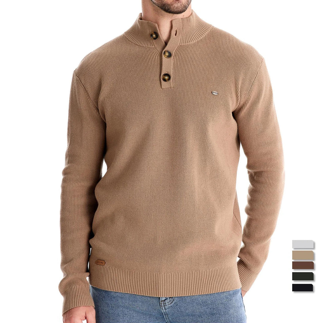 Men’s Button-Up Sweater