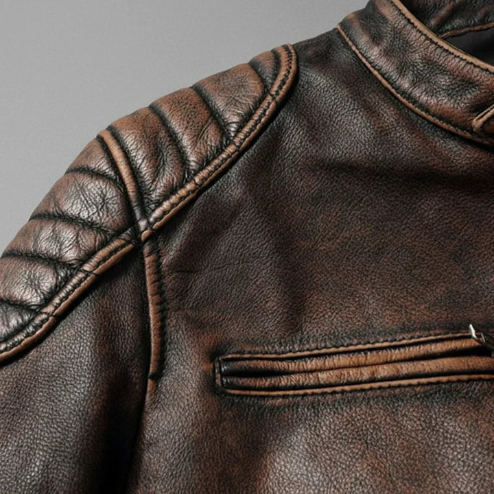 Premium Leather Moto Jacket