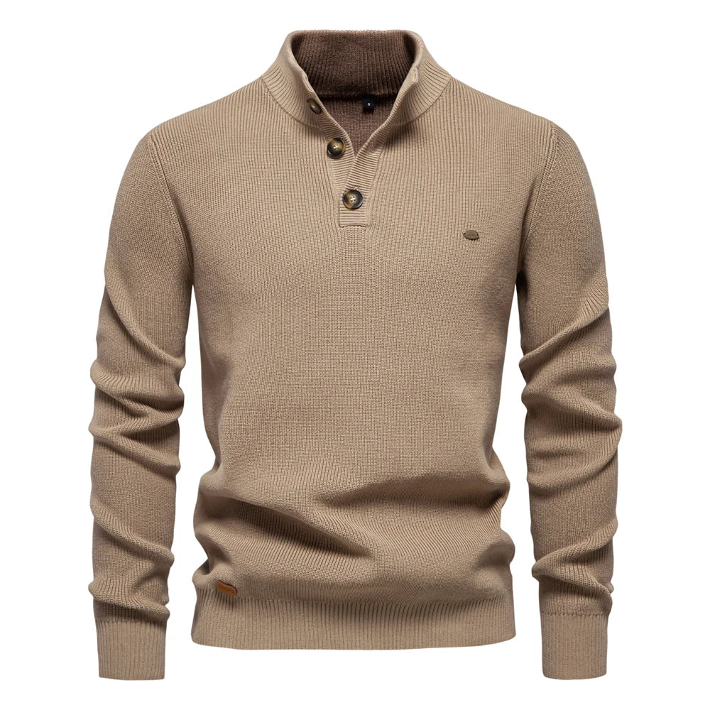 Men’s Button-Up Sweater