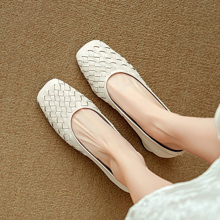 Leather Flats Laica