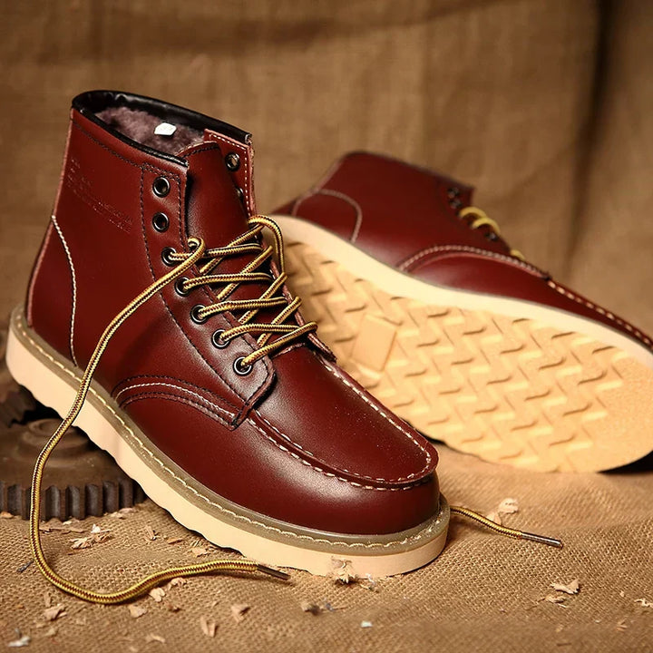 Retro Genuine Leather Boots