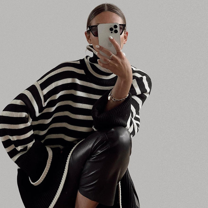 Effortless Striped Sweater
