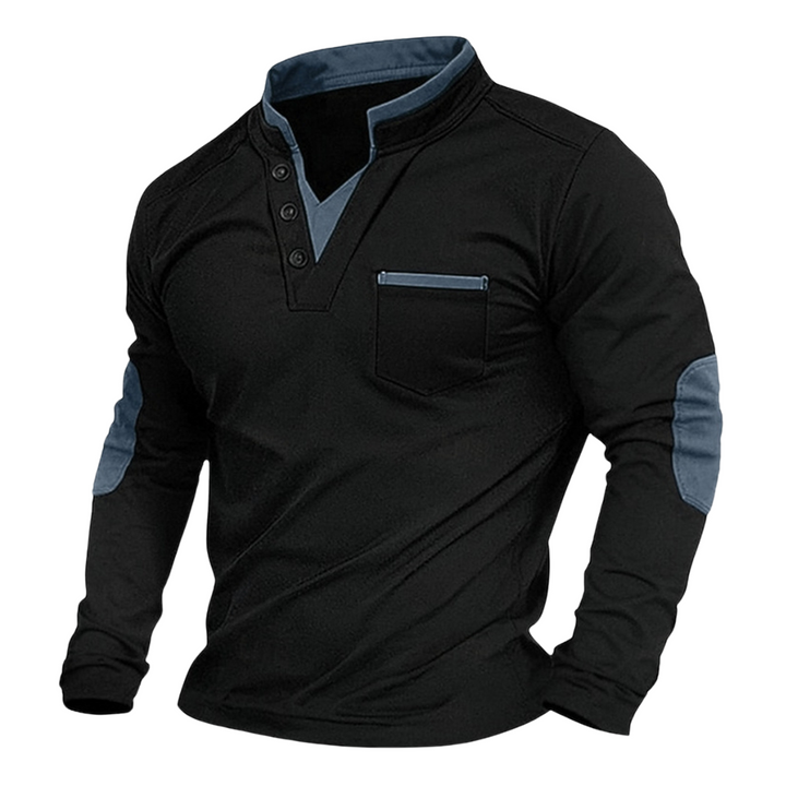 Classic Button-Collar Sweater