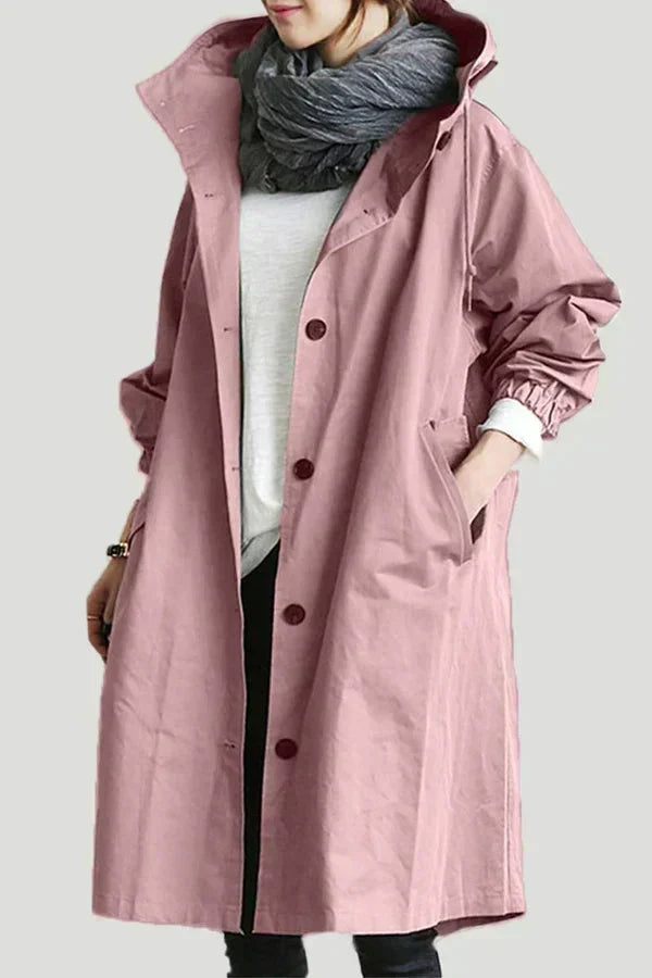 Oversized Waterproof Trench Coat